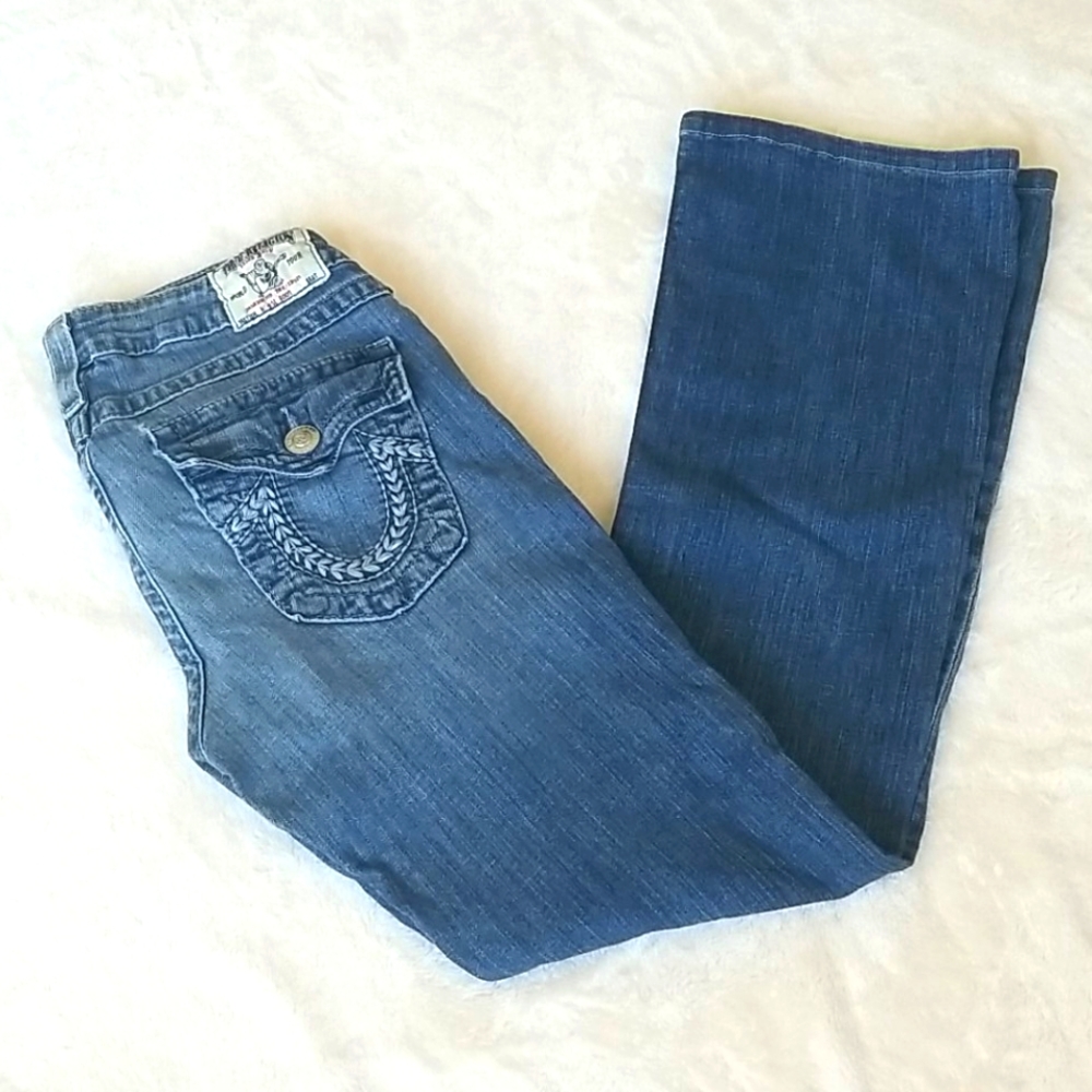 True Religion Hi-Rise Boot Cut Jeans
